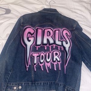 Girls Tour Vintage Grafiti Jacket Limited Edition